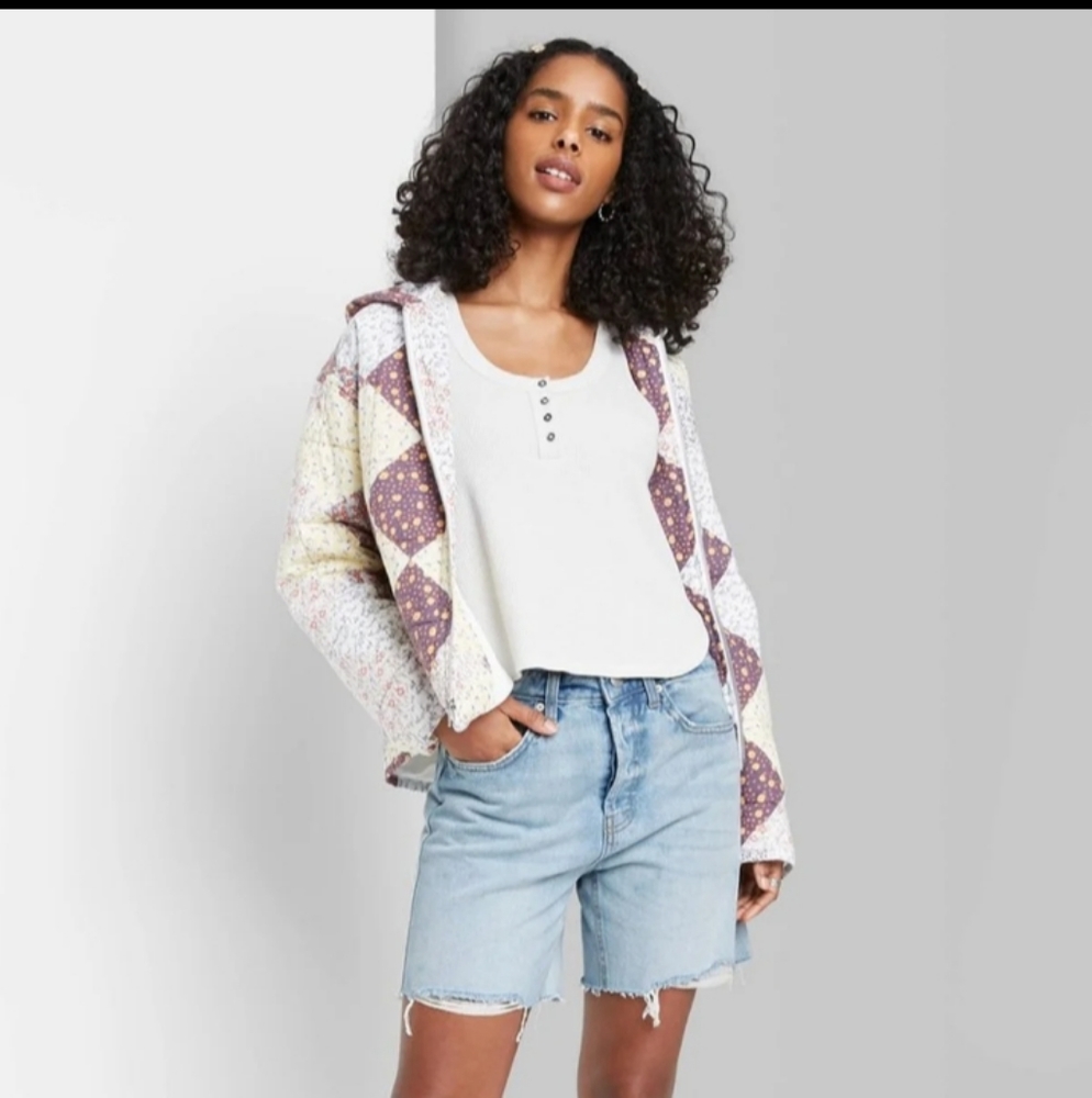 Wild fable high rise bermuda shorts